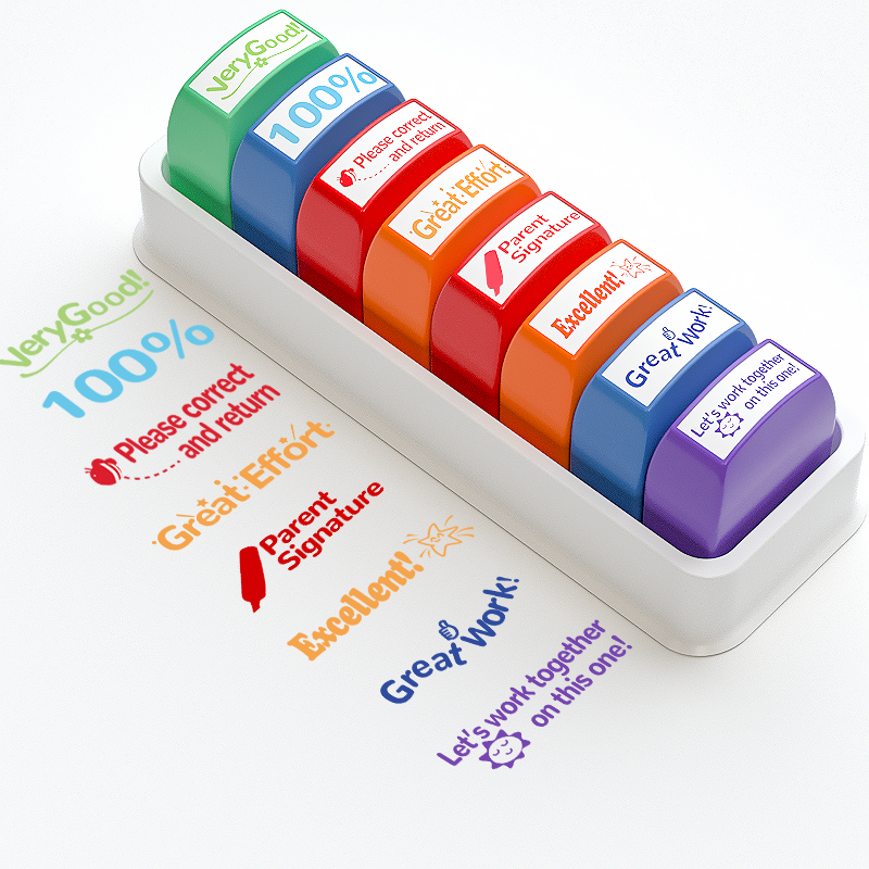 8 Teacher stamps Classroom Tea - Self Inking Stamp ulasan dan harga