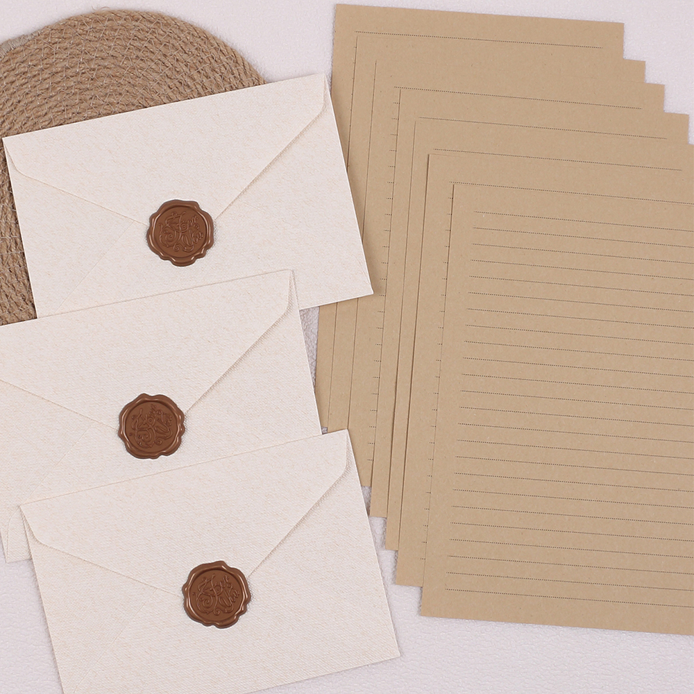 Stationery Set with Envelopes  - Letter Envelope Kraft ulasan dan harga