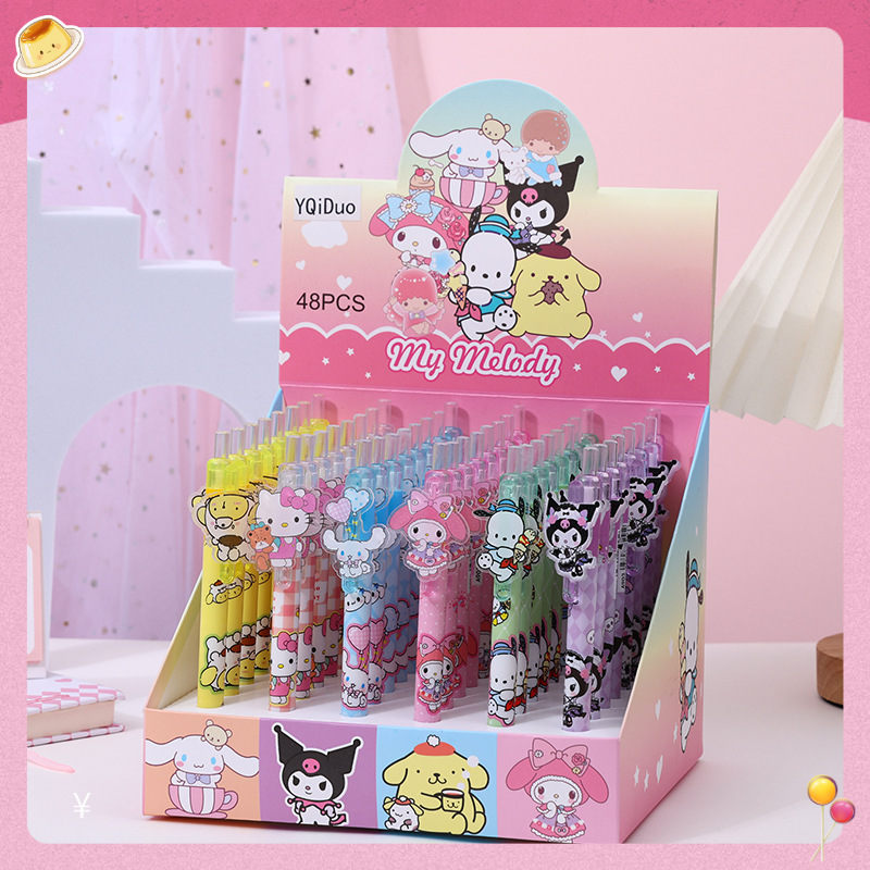 48pcs Gel Pen Kuromi KT My Mel - Stationery Warehouse ulasan dan harga