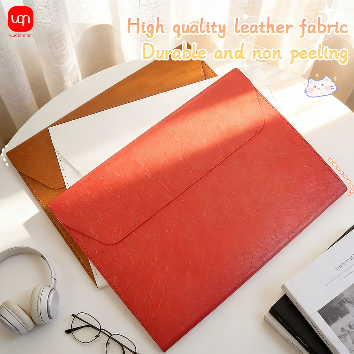 WQN-1PC A4 leather business do - Stationery Supplies Business ulasan dan harga