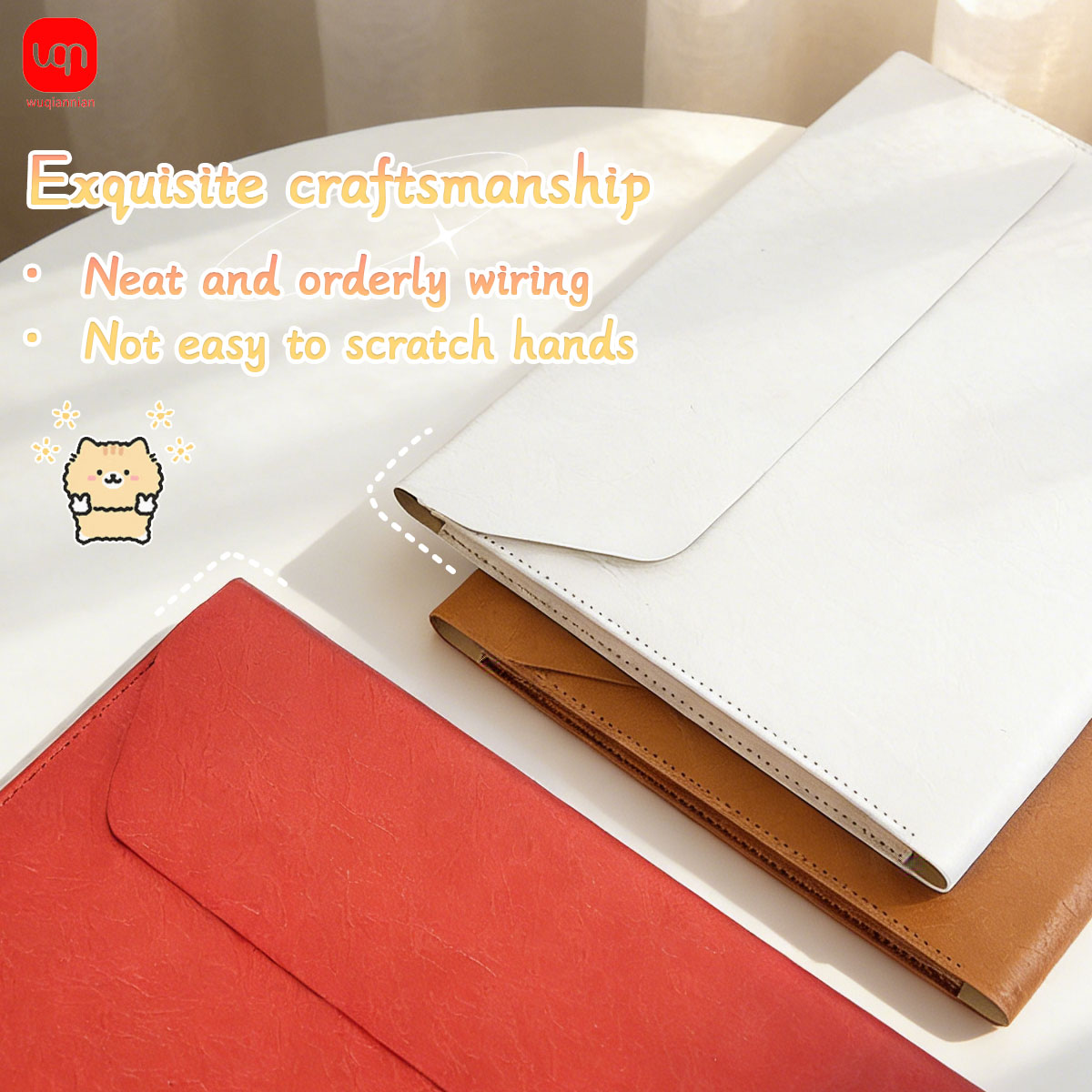WQN-1PC A4 leather business do - Stationery Supplies Business ulasan dan harga