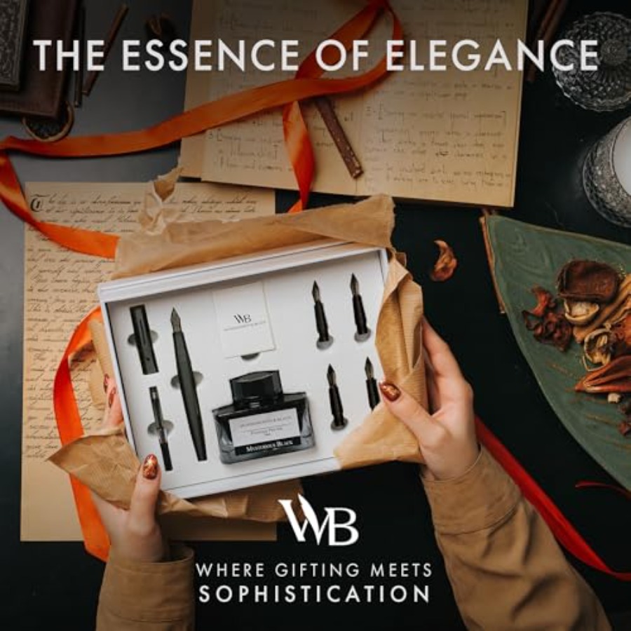 Fountain Pen Gift Set, Include - Fountain Pen Ink ulasan dan harga