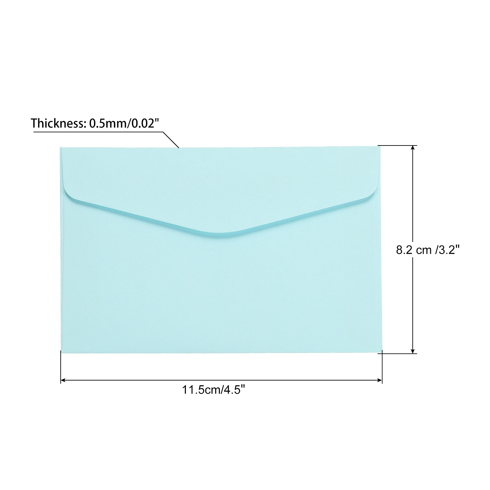 60Pcs Mini Envelopes 4.5 x 3.2 - Letter Envelope Kraft ulasan dan harga